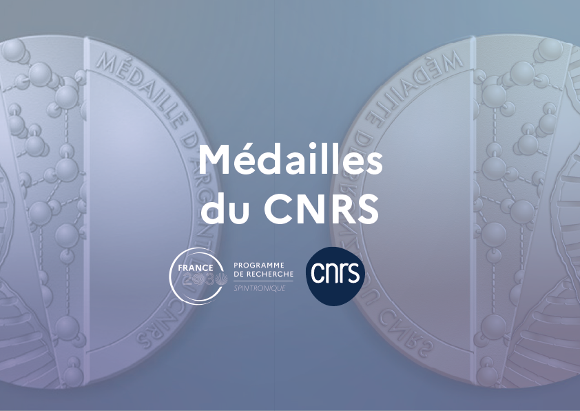  Médailles du CNRS 2024 : trois lauréats au sein du PEPR SPIN 