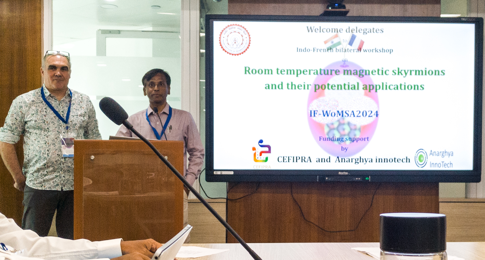  Retour sur les discussions entre les membres du Programme de Recherche SPIN et les scientifiques en Inde 