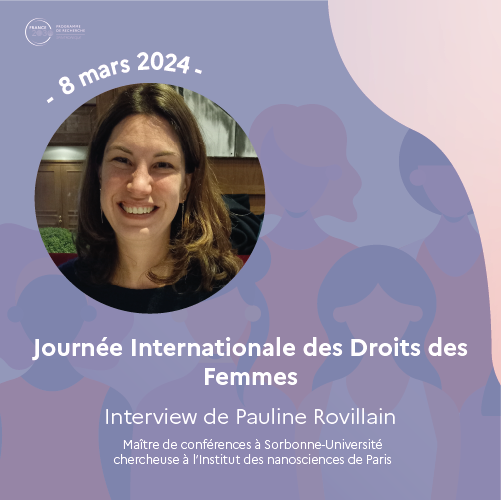  Journée Internationale des Droits des Femmes – interview de Pauline Rovillain 