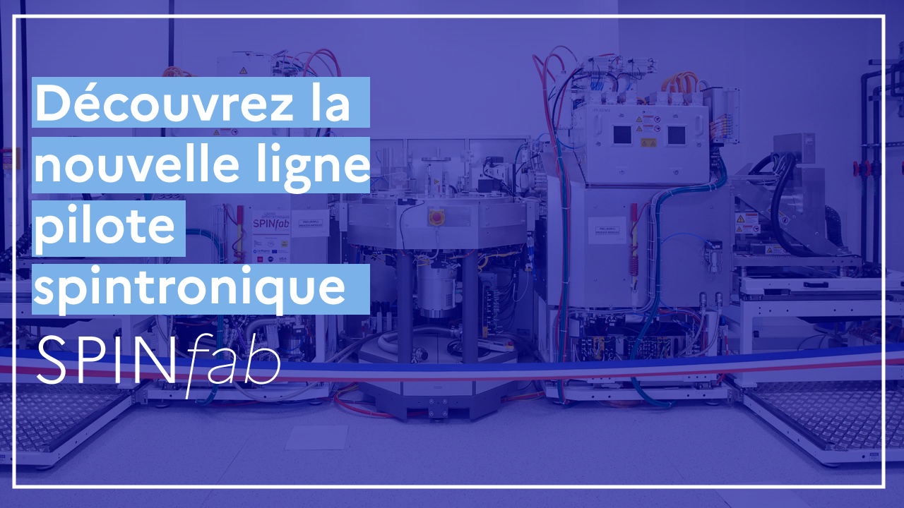 Bannière vidéo ligne pilote spintronique 